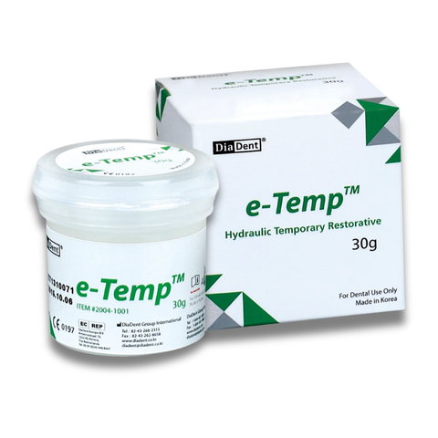 DiaDent e-Temp – Hydraulic Temporary Restorative (30 g)