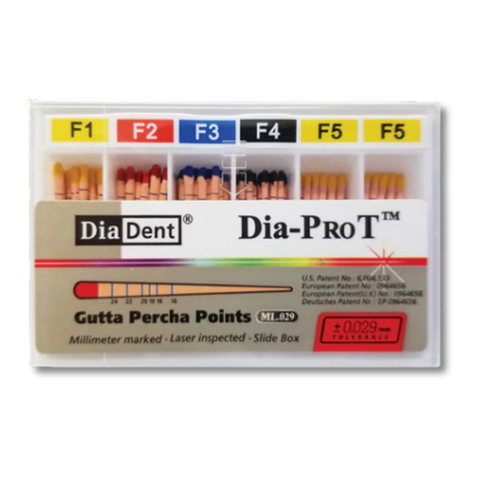DiaDent Gutta Percha Points Dia-ProT (ProTaper compatible)