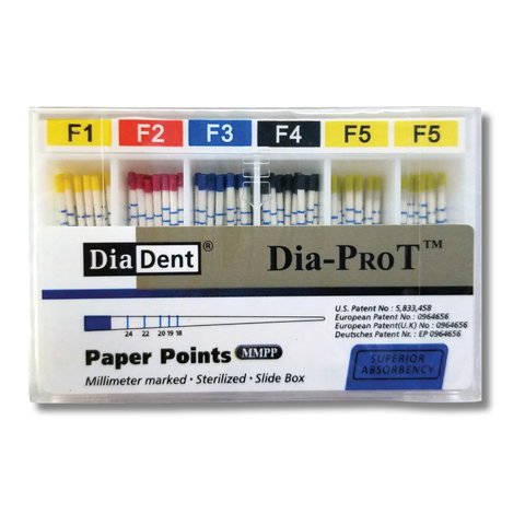 DiaDent Paper Points Dia-ProT (ProTaper compatible)
