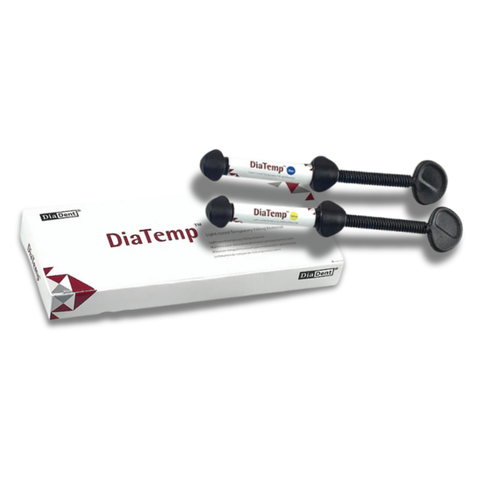 DiaTemp – Light-Cured Temporary Material (3 × 3 g)
