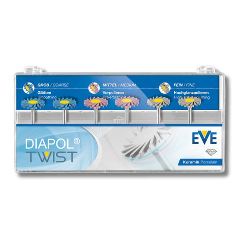 EVE DIAPOL TWIST Set RA 306 – three-grit kit