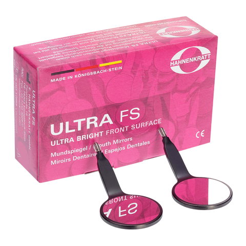 Hahnenkratt ULTRA FS – Ultra-Bright Dental Mirrors (6 pcs)